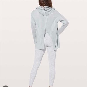 Unique Worn Twice Lululemon Still Movement Wrap (Open Cardigan Style)